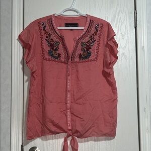 Double D Ranch Short Sleeve Blouse